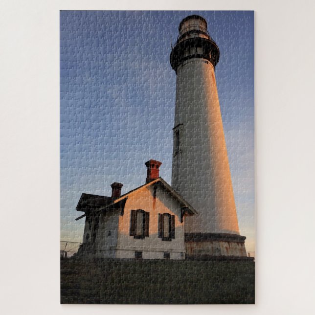 Pigeon Point Lighthouse California Coast Jigsaw Pu Puzzle (Vertical)