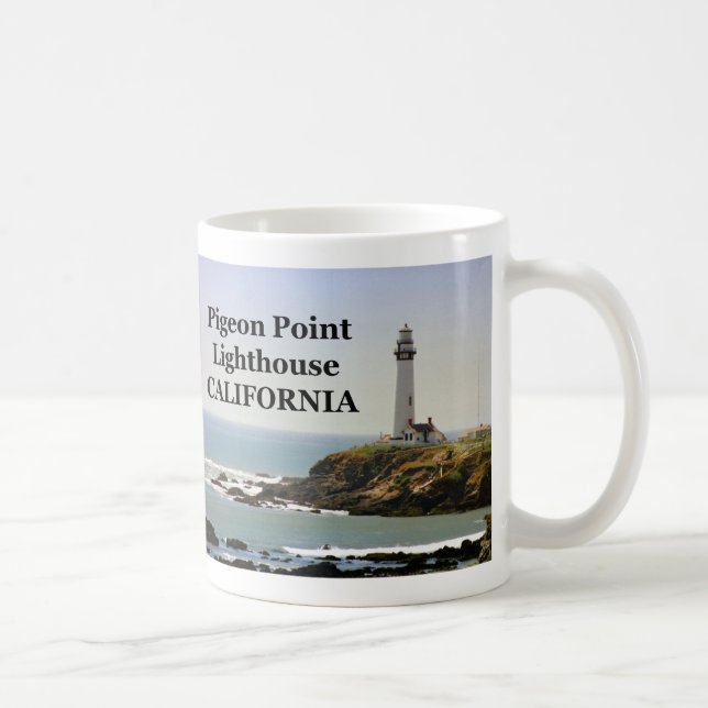 Pigeon Point Lighthouse, California Mug (Right)