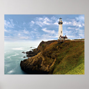 Pigeon Point Lighthouse California Poster