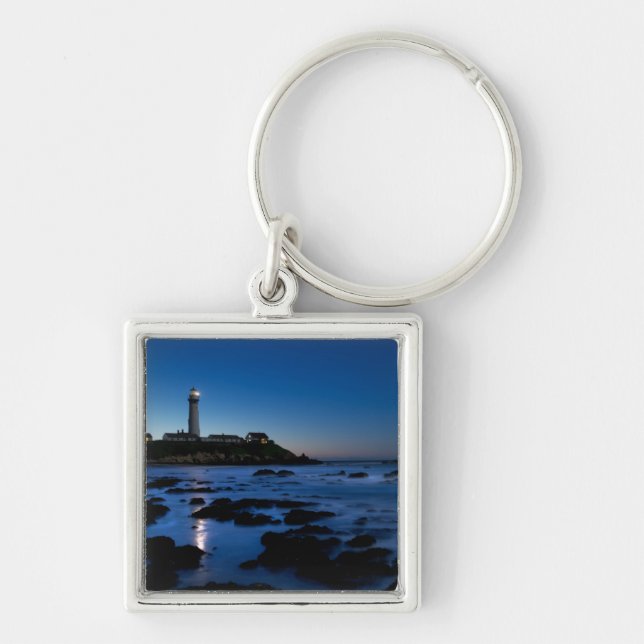 Pigeon Point Lighthouse | Half Moon Bay, Ca Key Ring (Front)