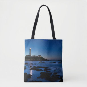 Pigeon Point Lighthouse Half Moon Bay, Ca Tote Bag