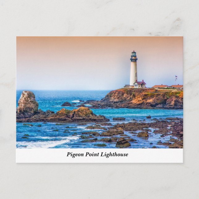 Pigeon Point Lighthouse Postcard (Front)