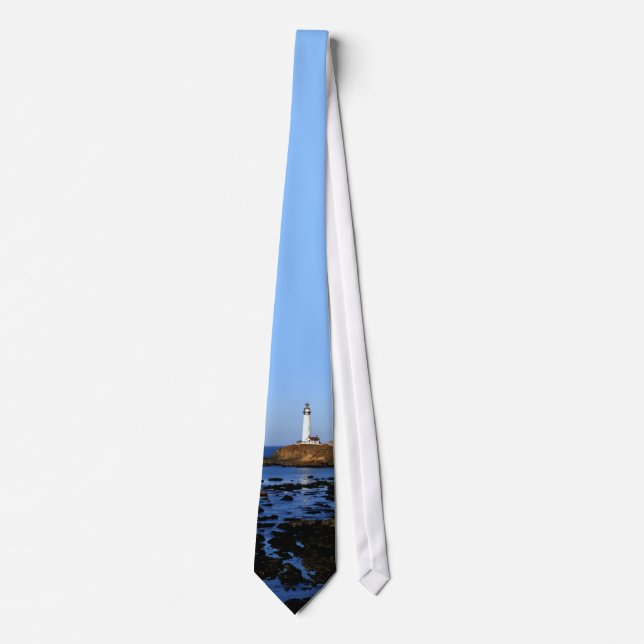 Pigeon Point Lighthouse Tie (Front)