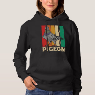 Pigeon Racing Birding Birdwatching Birdwatcher Ret Hoodie