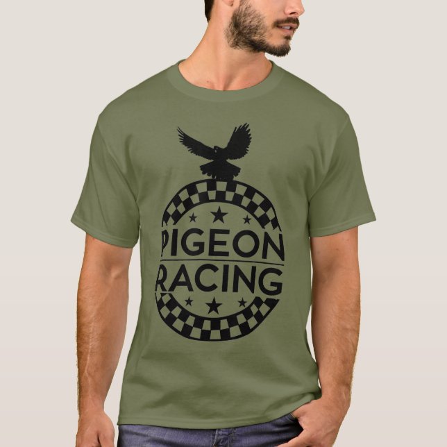Pigeon Racing   Classic Bird Racers  Gift_7 T-Shirt (Front)