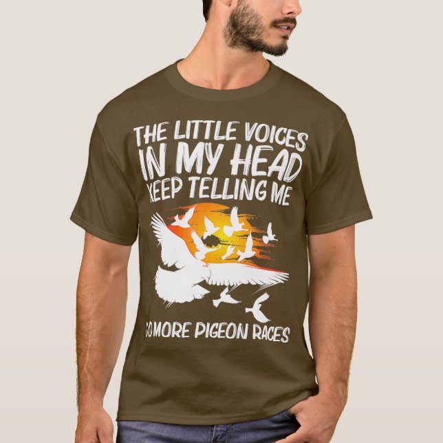 Pigeon Racing Gift For Men Women Homing Pigeon T-Shirt (Front)