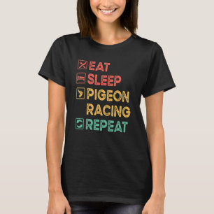 Pigeon Racing Pigeon Fancier Bird Racing Breedin T-Shirt