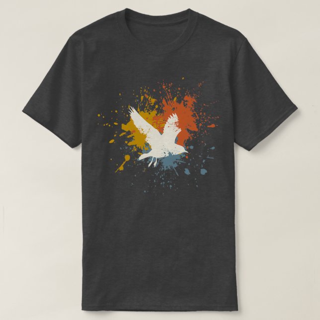 Pigeon retro 1 T-Shirt (Design Front)