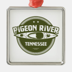 Pigeon River, Tennessee Metal Ornament