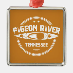 Pigeon River, Tennessee Metal Ornament
