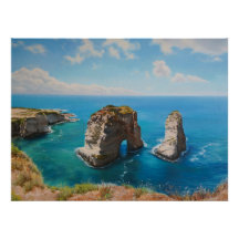 Pigeon Rocks, Beirut – Coastal Serenity