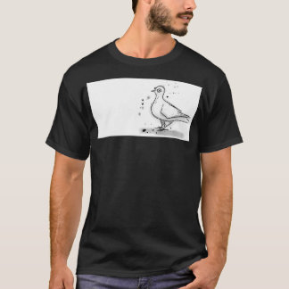 Pigeon rough T-Shirt