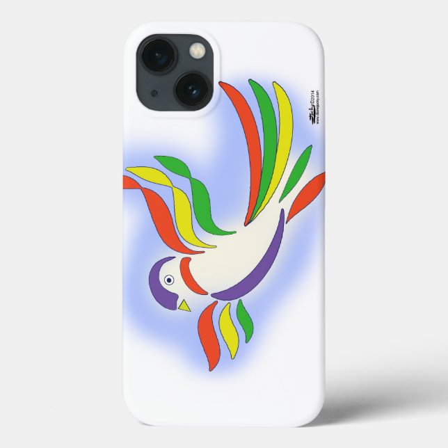 Pigeon Stylised Bird Case-Mate iPhone Case (Back)
