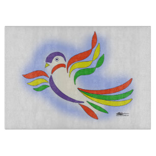 Pigeon Stylised Bird Cutting Board