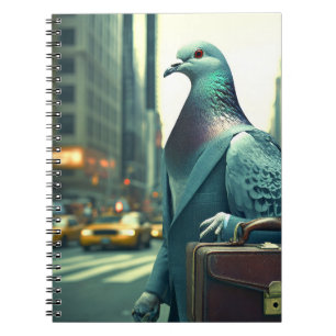 Pigeon To The Office Notebook