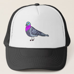 pigeon trucker hat