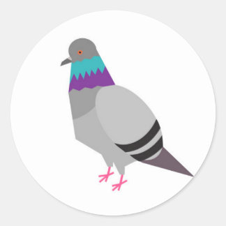 pigeon vector sticker