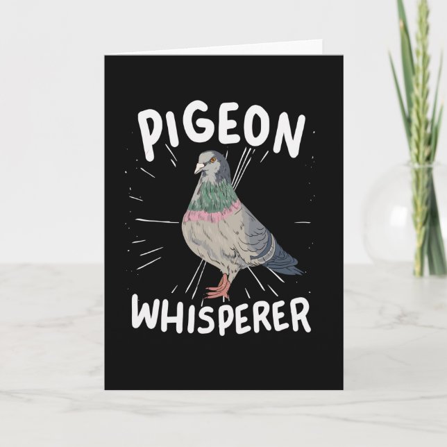 Pigeon Whisperer Card (Front)