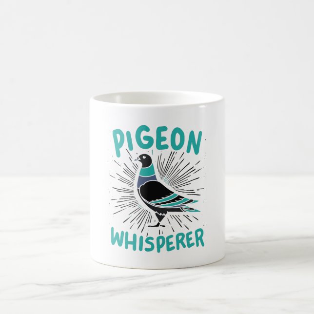 Pigeon Whisperer Coffee Mug (Center)