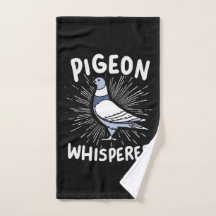 Pigeon Whisperer Hand Towel