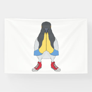 Pigeon with Shoes Banner