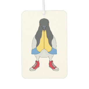 Pigeon with Shoes Car Air Freshener