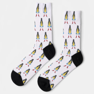 Pigeon with Shoes Socks