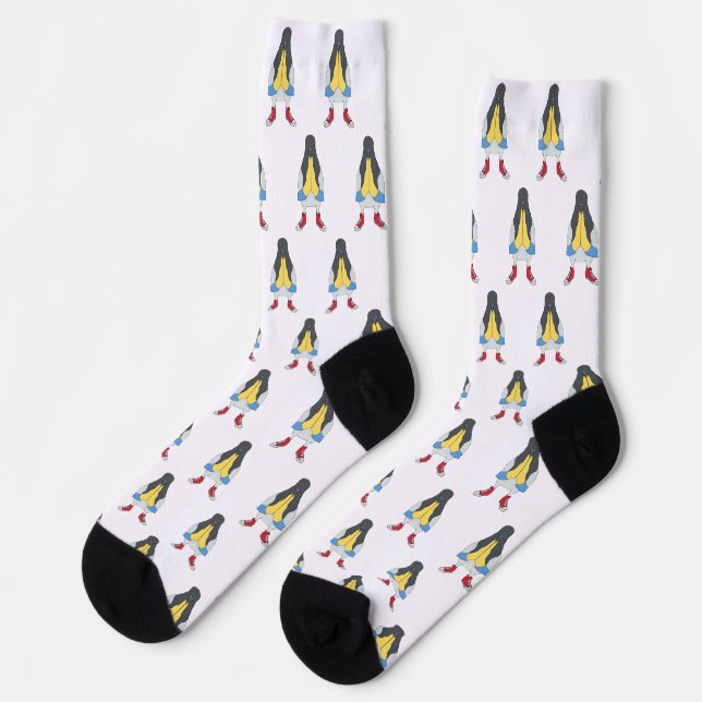 Pigeon with Shoes Socks (Left)