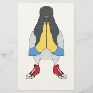 Pigeon with Shoes Stationery