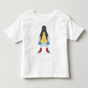 Pigeon with Shoes Toddler T-Shirt