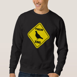Pigeon Xing Bird Vintage Sweatshirt