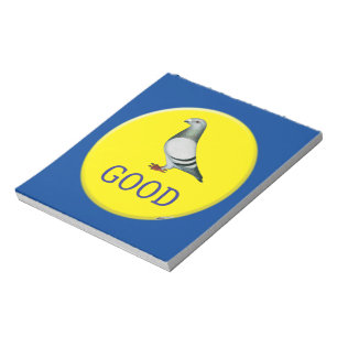 Pigeons-GOOD! Notepad