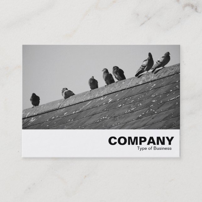 Pigeons on a Roof Business Card (Front)