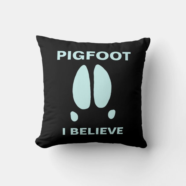 Pigfoot - I Believe Cushion (Front)