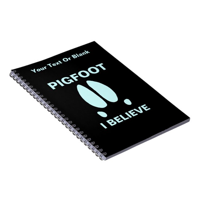 Pigfoot - I Believe Notebook (Right Side)