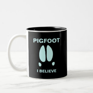 Pigfoot - I Believe Two-Tone Coffee Mug