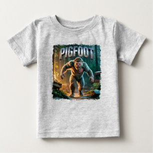 Pigfoot Photographic – Pig Bigfoot Funny Scary Baby T-Shirt