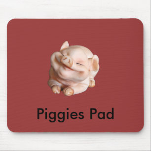 Piggies Pad Funny Designer Mousepad