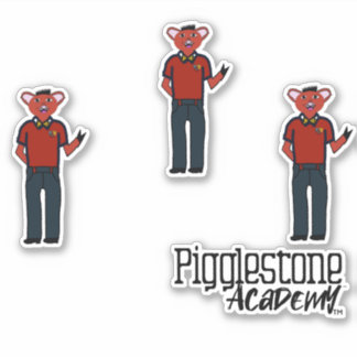 Pigglestone Academy Class Pig 5 Sticker