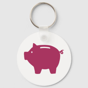 Piggy bank key ring