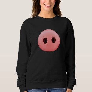 Piggy Barnyard Cute Animal Pigs Nose Farming   Sweatshirt