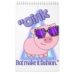piggy calendar