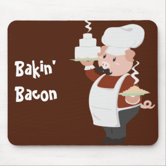 Piggy Chef Mousepad