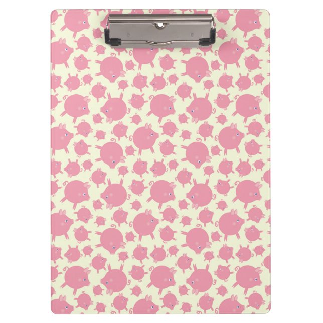 Piggy Explosion Clipboard (yellow) (Front)