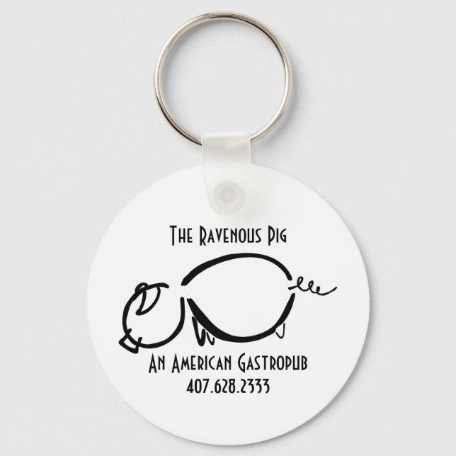 Piggy Key Chain (Front)