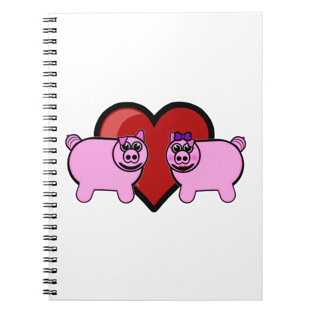 Piggy Love Notebook (Front)