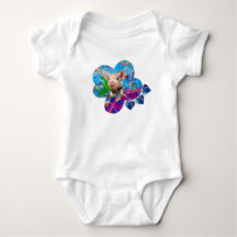 Piggy Loves Me Baby Body Suit