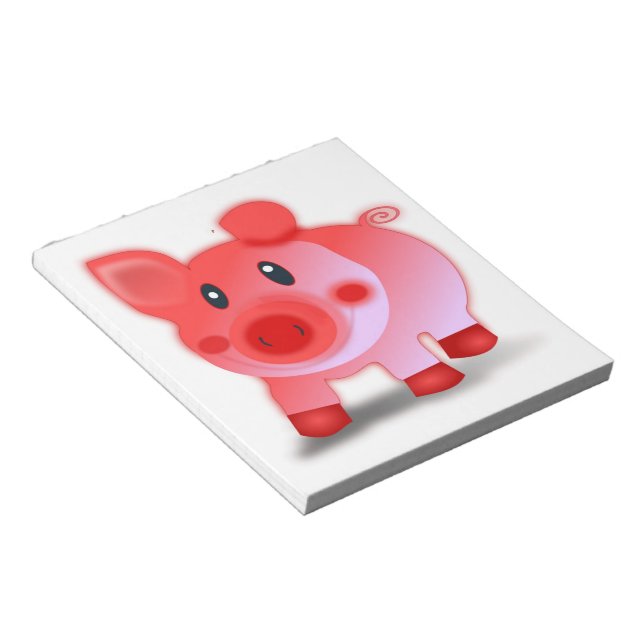 PIGGY PIGLET NOTEPAD (Angled)
