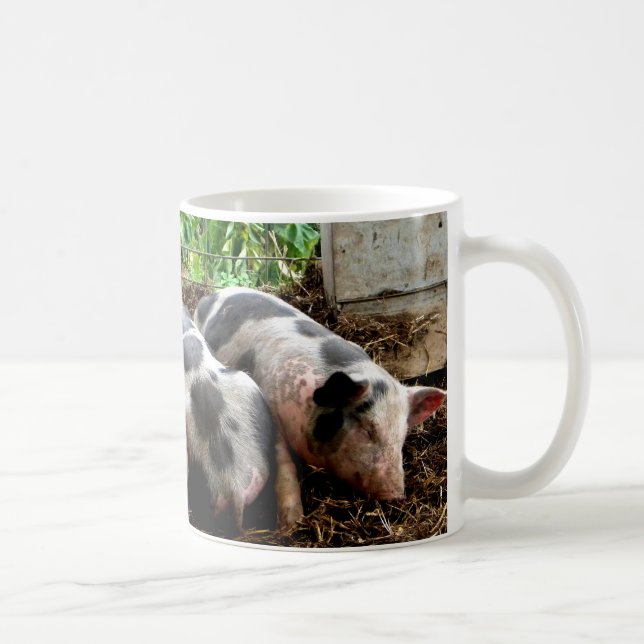 Piggy Pile Coffee Mug (Right)