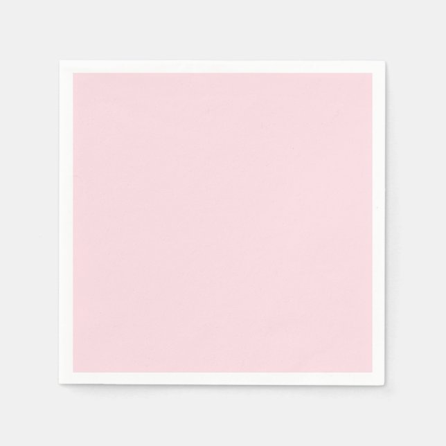 Piggy Pink Solid Colour Napkin (Front)